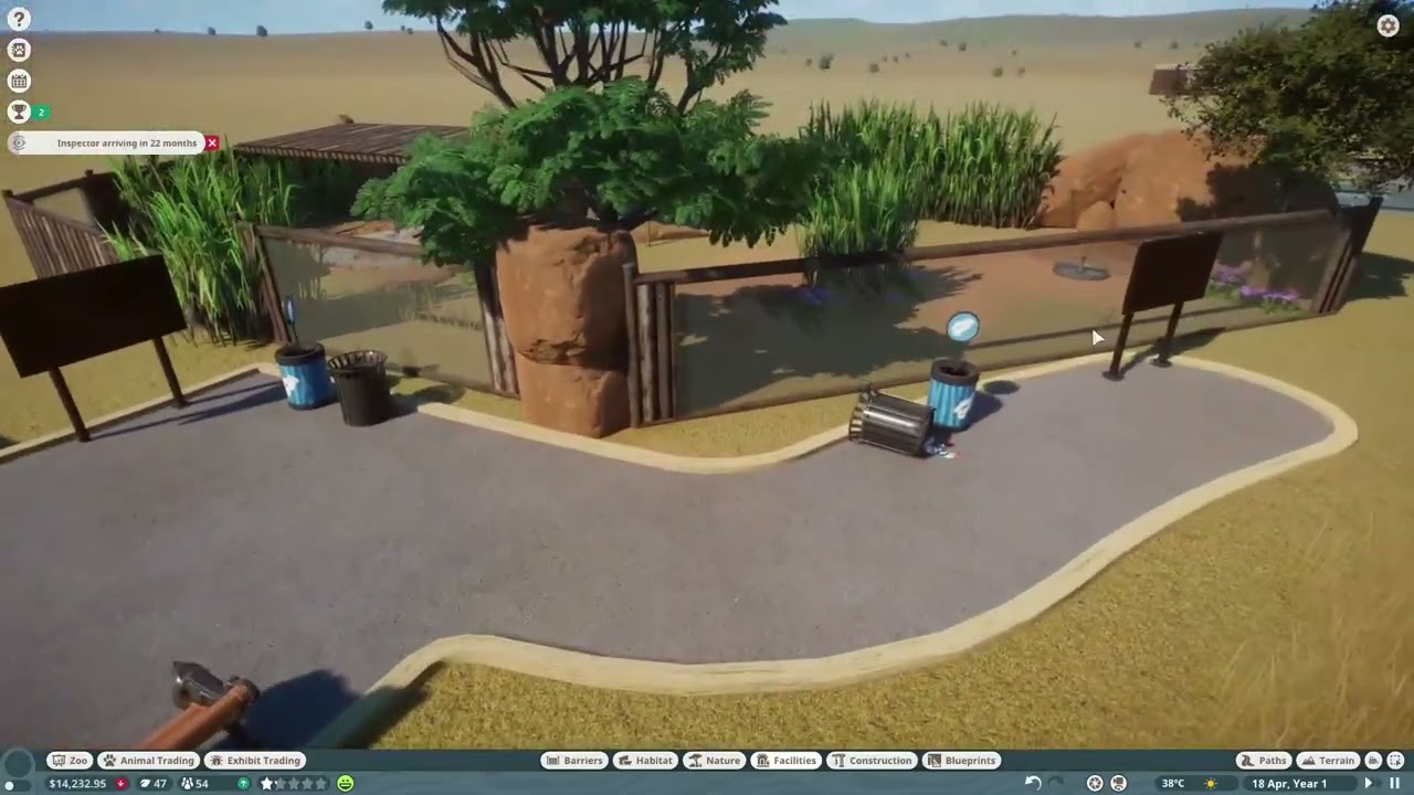 Starting a new zoo in Planet Zoo