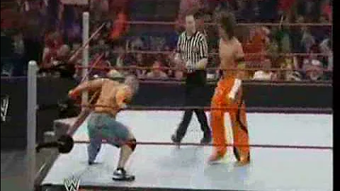John Cena vs Carlito Monday Night Raw 12/7/09