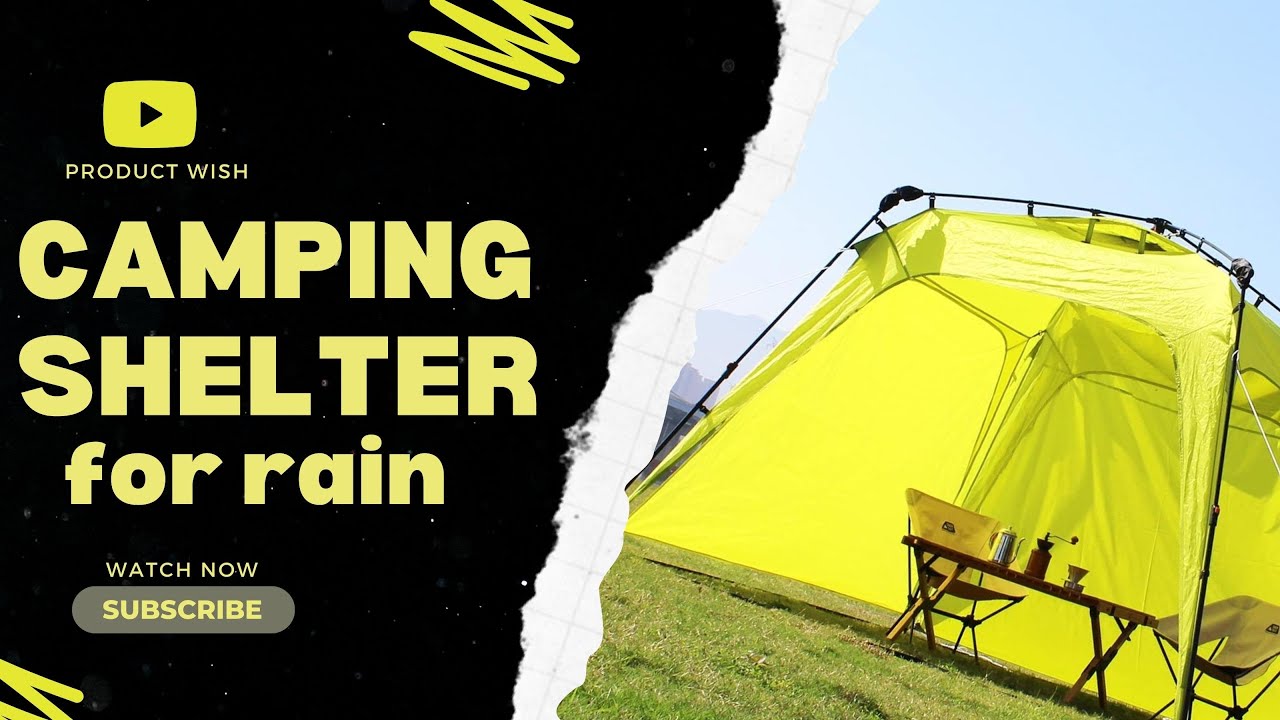 Top 5 Best Camping Shelter for Rain Review in 2023 YouTube