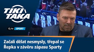 TIKI-TAKA: Začali tam dělat nesmysly, třepal se Řepka v závěru zápasu Sparty