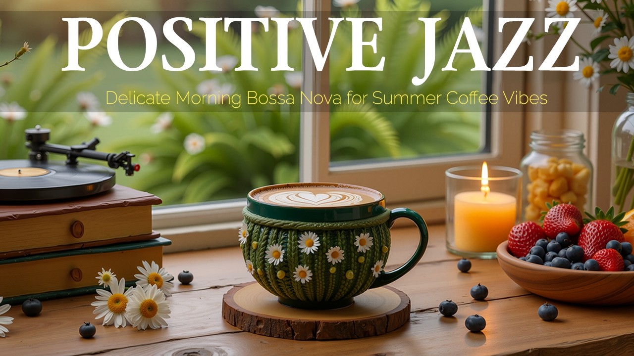 Positive May Jazz Music ] ☕🌿 Delicate Morning Bossa Nova