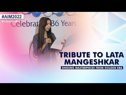 Tribute to Lata Mangeshkar||Singing masterpieces of Golden Era||#AIM2022| Corporate Event|LifeAtPMR|