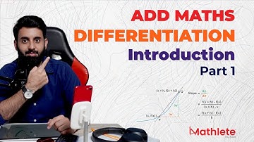 Differentiation - Introduction (O Level | IGCSE)  Part - 1