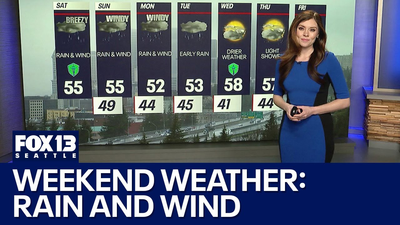 Three Weather フルスーツ Seattle weather: Wet stormy weekend ahead | FOX 13 Seattle - YouTube