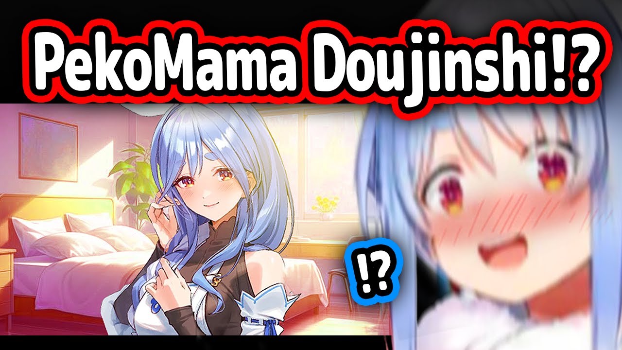 Pekora Reads Spicy PekoMama Doujinshi Written By Her Viewer In The Fan Minecraft Server【Hololive】