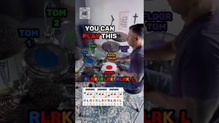 Easy Drum Pattern You Can Play Today #drums