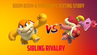 Boom Boom & Pom Pom’s Texting Story: Sibling Rivalry