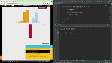 [Java] Sắp xếp chèn - Insertion sort
