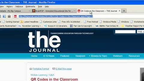 My Big Campus: Your Stuff: Adding Websites