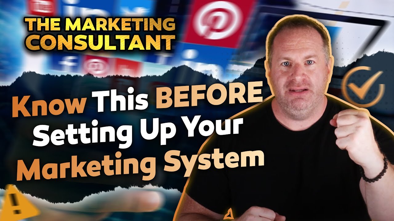 Know This BEFORE Setting Up Your Marketing System | Maverick Steffen