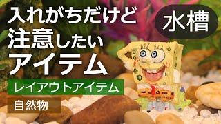 熱帯魚水槽に入れないで！入れがちだけど注意したいアイテム5つ！