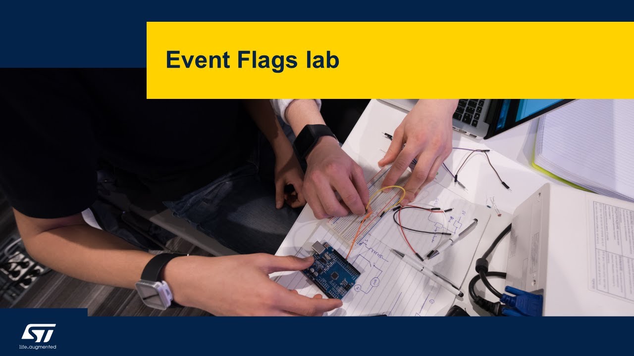 FreeRTOS on STM32 v2 - 15a Event Flags - lab