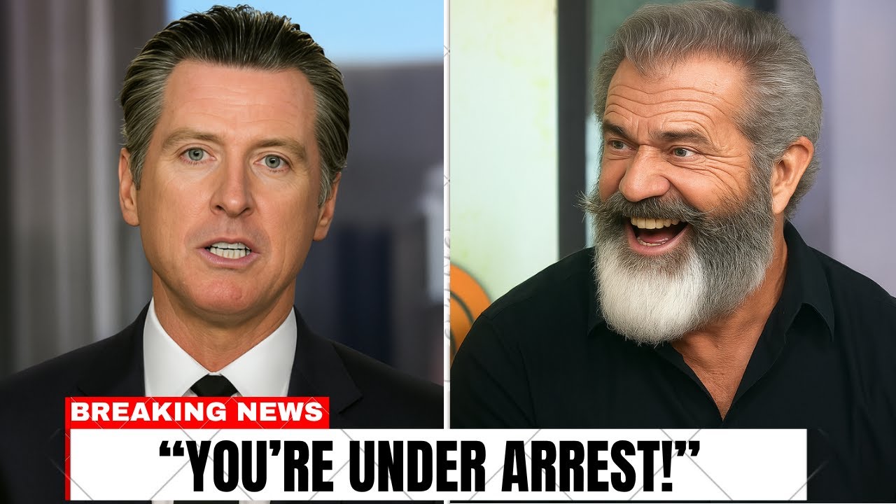 Гэвин Ньюсом ПОТЕРЯЛ СЕБЯ ПОСЛЕ ТОГО, КАК МЕЛ ГИБСОН ВЫЗЫВАЕТ ЕГО НА ГЛАЗА — ХАОС В ПРЯМОМ ЭФИРЕ!