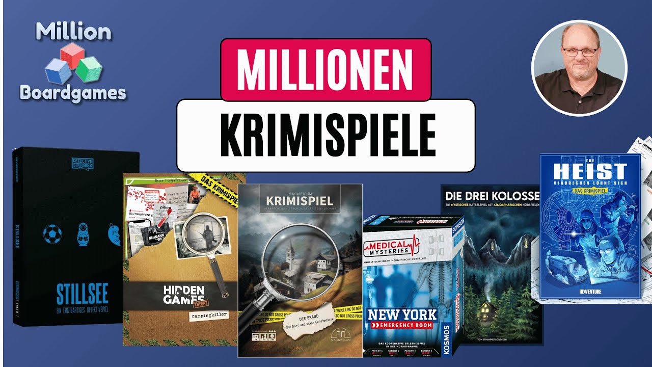 Krimispiele kurz vorgestellt - Meine bisherigen Highlights