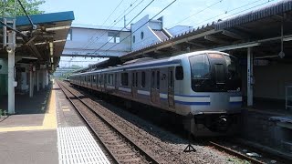 JR横須賀線 東逗子駅から普通逗子行き発車