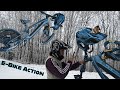 E-Bike Eskalation im Schnee | Altenberg Trails | Crash |  Cannondale Moterra SL