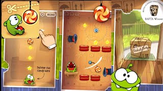 Cut The Rope Android IOS Game Play All Levels 1-25 screenshot 5