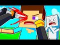 DISTRUGGIAMO GLI STEVE MALVAGI SU PAINT THE TOWN RED MULTIPLAYER! ABBIAMO SCONFITTO HEROBRINE!