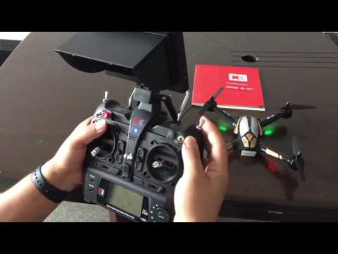 XK X252 FPV Quadcopter Review Unboxing