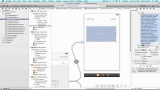 iOS Programming Tutorial - Setting up the Story Board in iPhone App Part - 2 - Tutorial 54