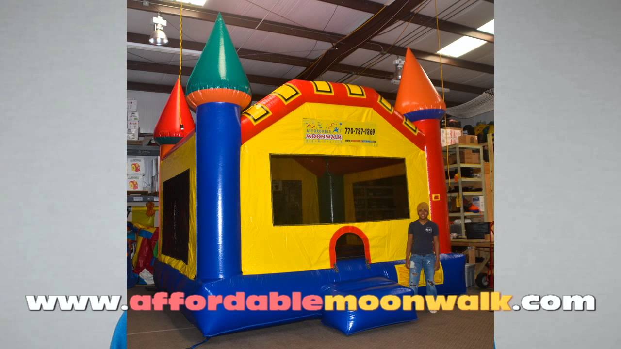 Bounce House Rentals Affordable Moonwalk Rentals YouTube