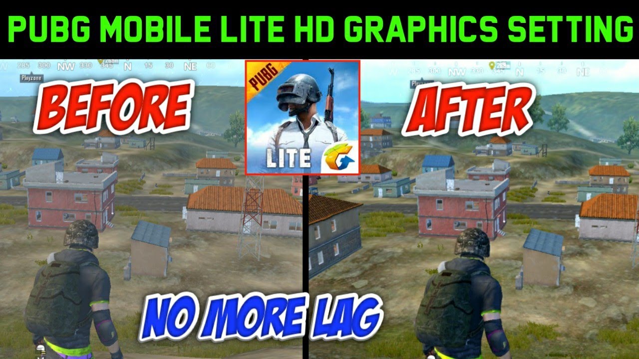 PUBG Mobile Lite How to change Graphics Ultra HD in Pubg Mobile Lite 60fps  no Lag - YouTube
