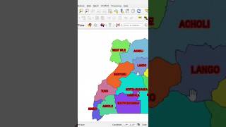 Add colour to QGIS map: Beginners #map #tutorial #geography #qgis #qgistutorials