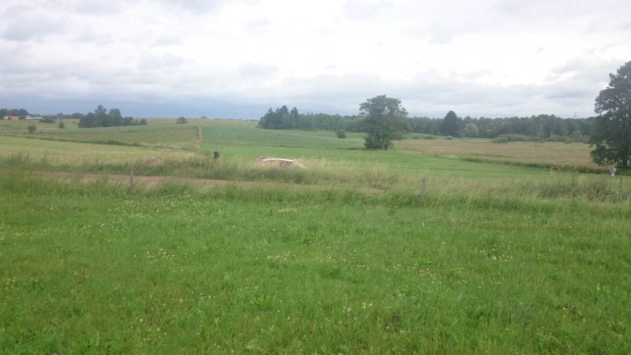 Andreas Mikkelsen mistake SS12 Rally Poland 2012