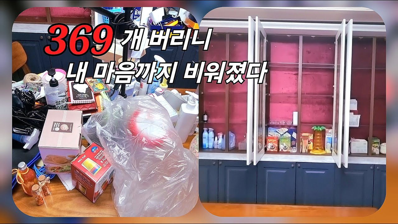 혼돈의 집이 369개 버리고 기적처럼 변했다!!