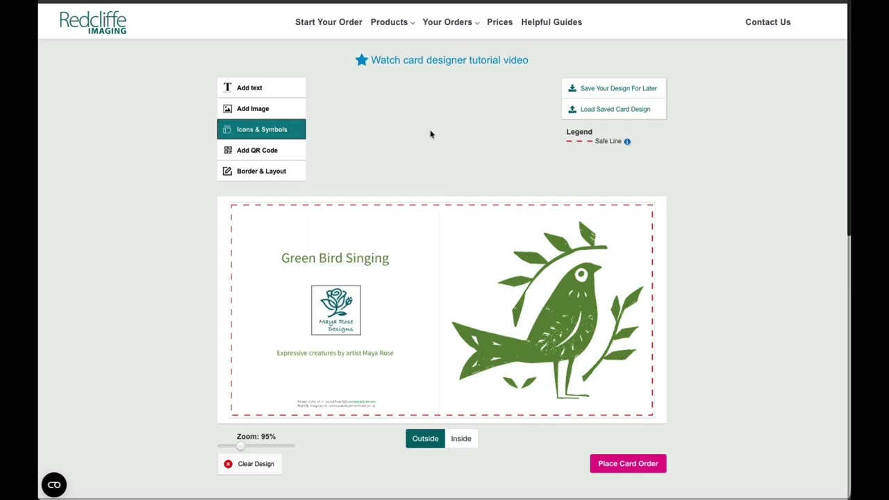 Design Your Own Greeting Cards Online - Getting Started Guide