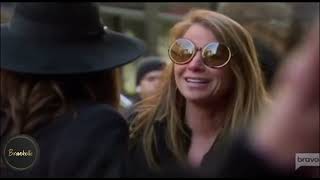 #RHONY Bethenny Frankel \& Jill Zarin At Bobby Zarin ‘s Funeral | The Real Housewives of New York