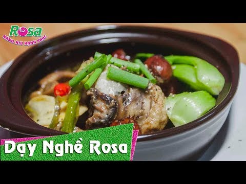 Video Hấp dẫn món Mắt Cá Ngừ tiềm thuốc bắc - youtube