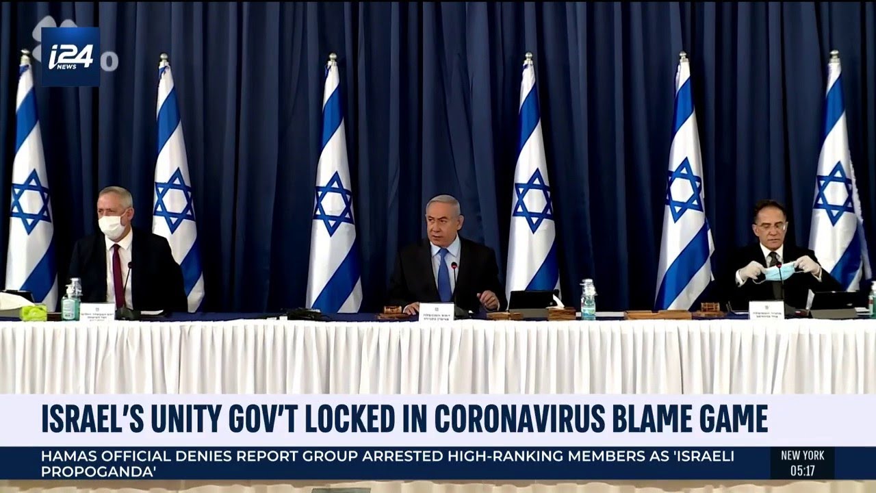 Israel's Unty Government Locked in Coronavirus Blame Game