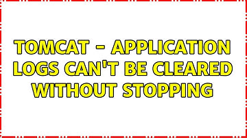 Tomcat - Application logs can