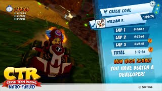 Crash Team Racing Nitro Fueled: Developer Time Trial - Crash Cove