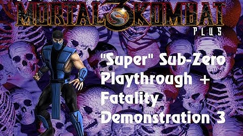 UMK3+ Arcade "Super" Sub-Zero Playthrough + Fatality Demonstration 3
