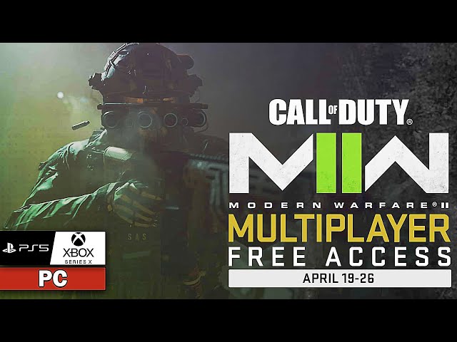 Modern Warfare Multiplayer Free Access Weekend!