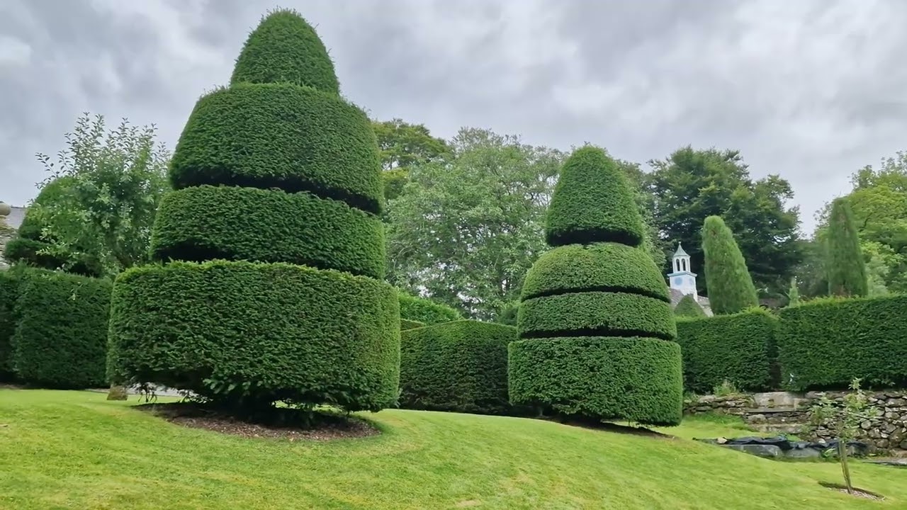 Gerddi Plas Brondanw Gardens, Llanfrothen, Penrhyndeudreath, Gwynneth, Cymru / Wales UK - Aug. 2023