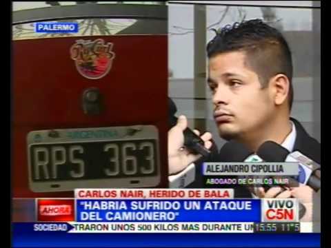 C5N - SOCIEDAD -CARLOS NAIR HERIDO DE BALA: HABLA ...