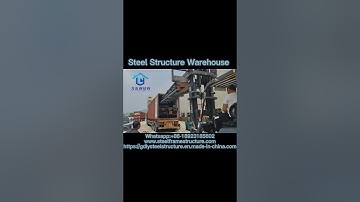 Today we load the steel structure container