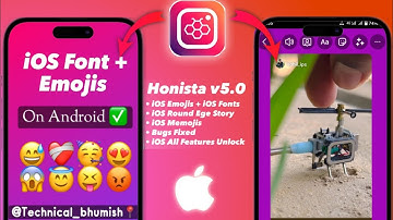 Honista v5.0 Tutorial | Full iOS Instagram On ANDROID | Emojis + Fonts + Round Edge on Android