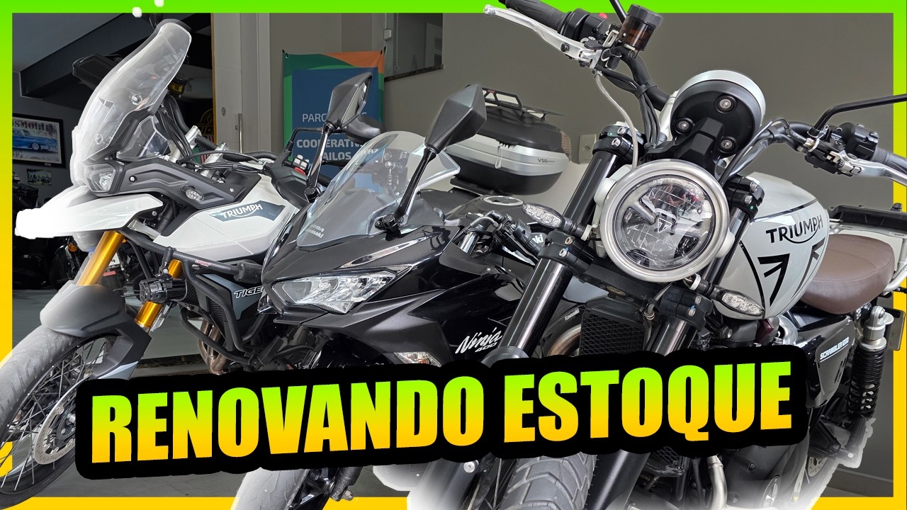 MUITA MOTO NOVA CHEGANDO NA LOJA
