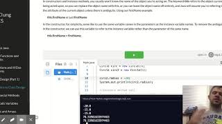 McClung APCS - 4.1.6 Accessing Instance Variables