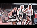 Oacs yared nuguse and ollie hoare battle in mens mile at penn relays 2024