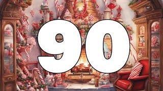 [0:90] Christmas Fireplace Countdown Timer #2