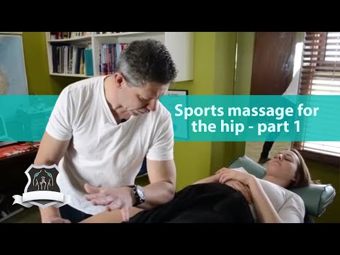 Sports massage for the hip - Part 1