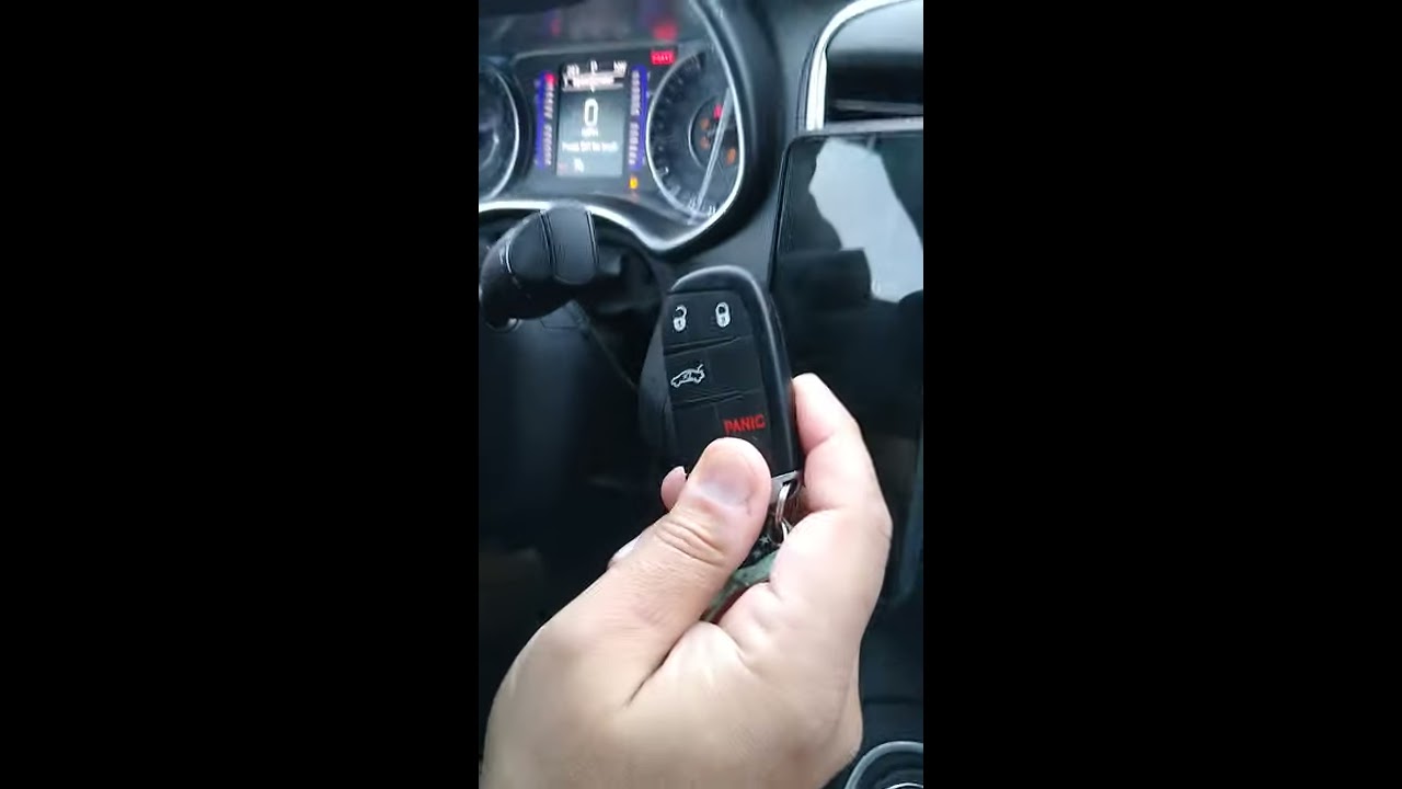How To Start Any Chrysler Dodge Jeep Ram Product With Dead Key Fob Battery 
