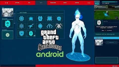 [REL] Spirit Spiderman Mod with powers - GTA SA ANDROID
