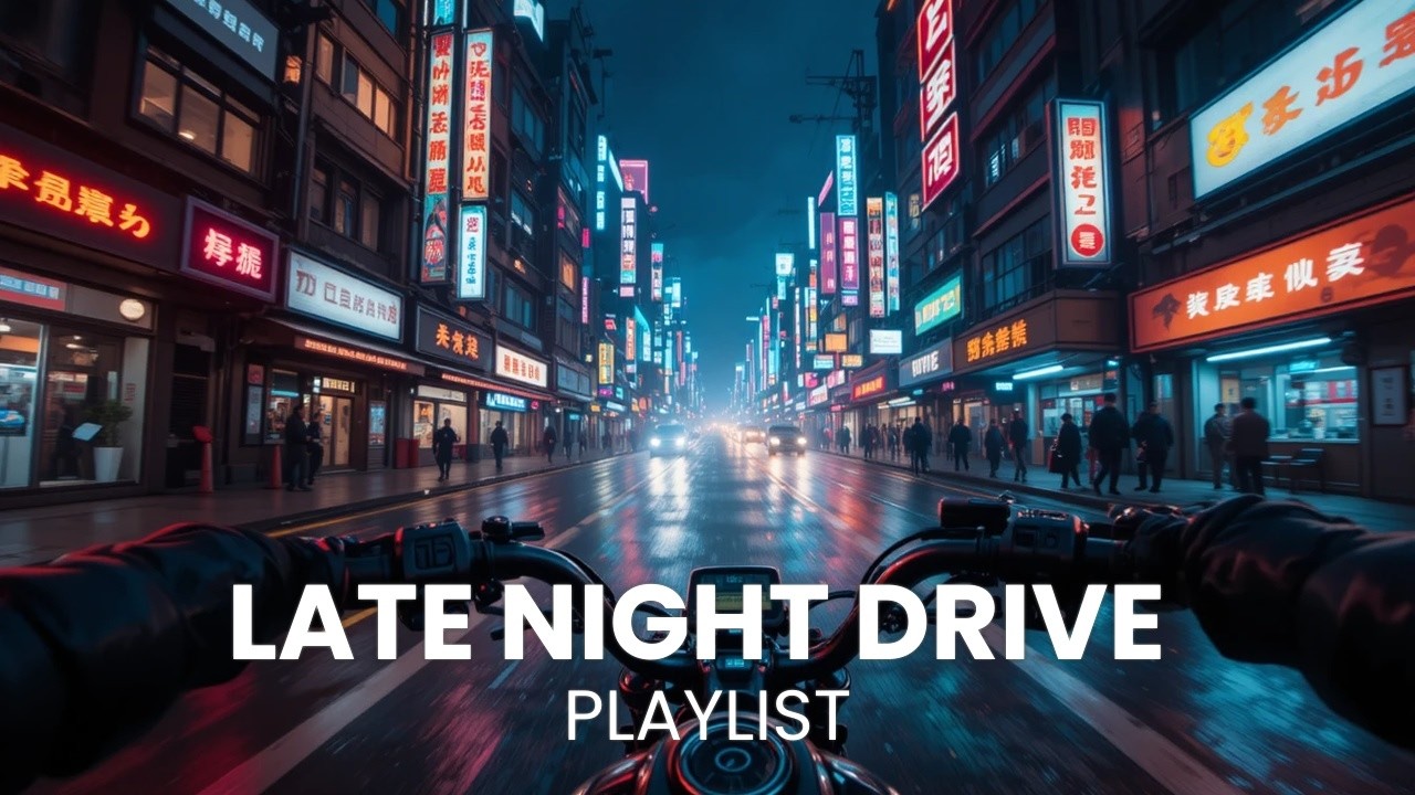 Night Drive Synthwave 🌙 Neon Velocity | 1 Hour Retrowave Mix