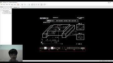 PROJECT การเขียนโปรแกรม G CODE งานกัด CNC emco MM RMUTI KKC